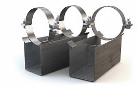 Опора корпусная хомутовая 219 А11 09Г2С