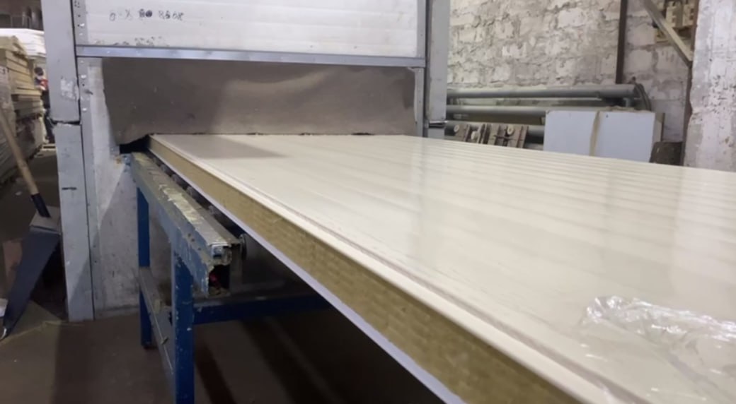 Производство сэндвич панелей